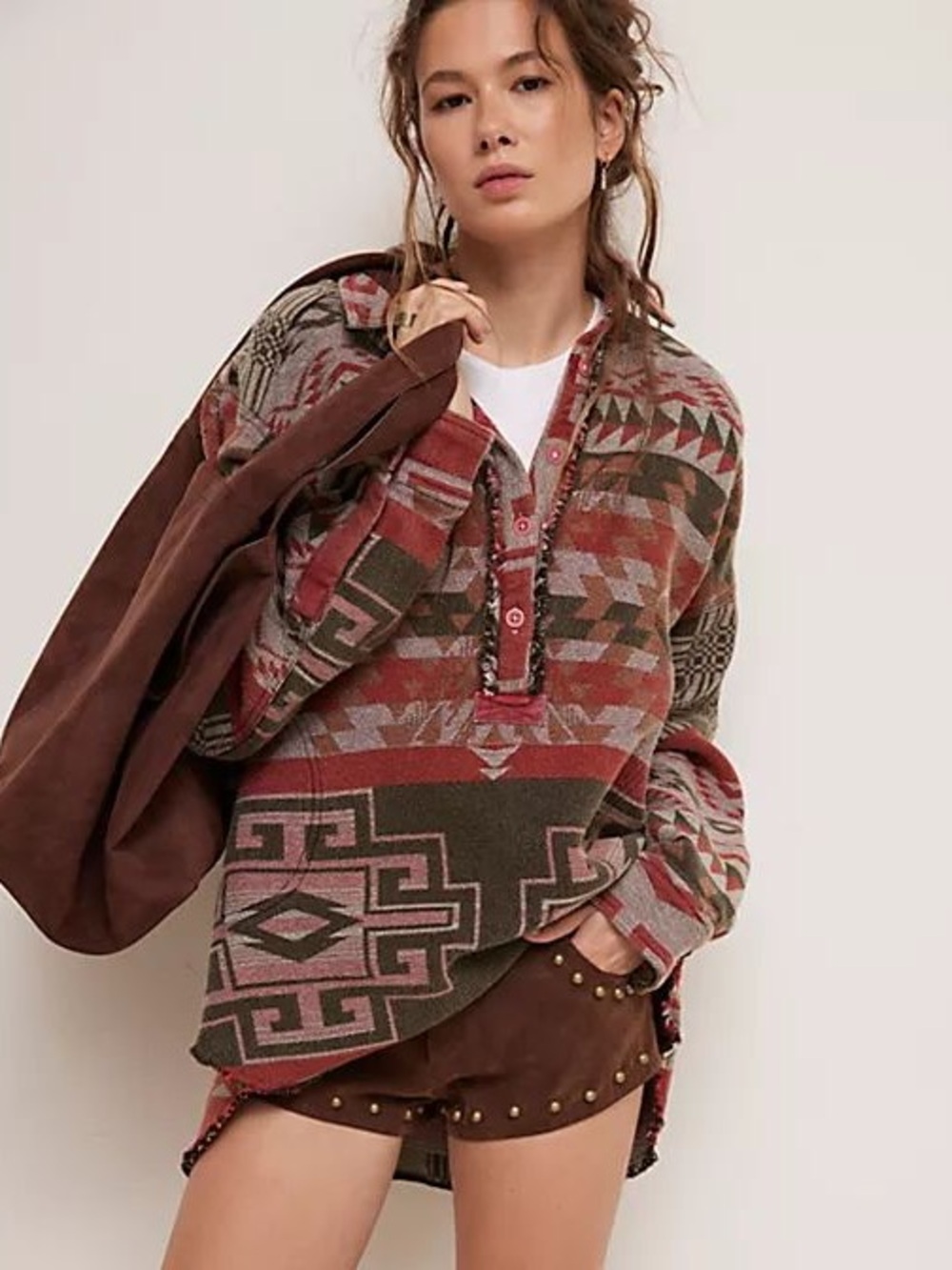 Free People We The Free Arizona Sky Pullover